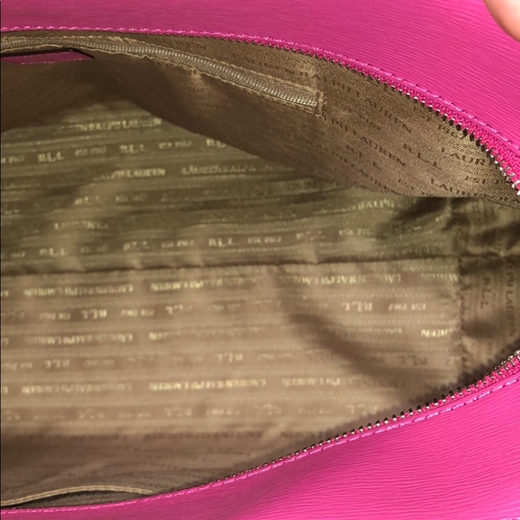 Hot pink XL Lauren Ralph Lauren tote - Picture 4 of 7